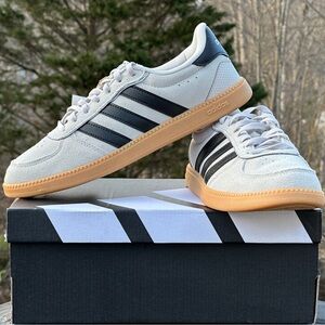 Adidas Breaknet Sleek Gray Low Casual Sneaker Womens 7.5 Youth GS 6Y Unisex NEW